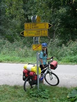 At a crossroads, Czech Republic At a crossroads, Czech Republic
